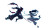 Anime Ninja Duel Vinyl Car Decal Sticker – Waterproof & UV-Resistant 2.72"
