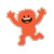Jumping Joy Character Vinyl Car Decal Sticker – Waterproof & UV-Resistant 6.826666666666667"