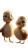 Cute Mandarin Ducks Vinyl Car Decal Sticker – Waterproof & UV-Resistant 4.8533333333333335"