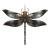 Dragonfly Jewelry Vinyl Car Decal Sticker – Waterproof & UV-Resistant 3.4133333333333336"