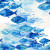 Abstract Blue Fish Vinyl Car Decal Sticker – Waterproof & UV-Resistant 6.826666666666667"