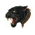 Neotraditional Black Panther Vinyl Car Decal Sticker – Waterproof & UV-Resistant 6.826666666666667"