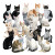 Many Kittens Vinyl Car Decal Sticker – Waterproof & UV-Resistant 3.4133333333333336"