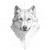 Majestic Wolf Head Vinyl Car Decal Sticker – Waterproof & UV-Resistant 3.4133333333333336"