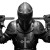 Crusader Knight Deadlifting Vinyl Car Decal Sticker – Waterproof & UV-Resistant 3.4133333333333336"