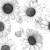 Sunflower Drawing Vinyl Car Decal Sticker – Waterproof & UV-Resistant 3.4133333333333336"