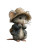 Thoughtful Mouse Cottage Vinyl Car Decal Sticker – Waterproof & UV-Resistant 4.1066666666666665"