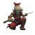 Goblin Arena Fighter Vinyl Car Decal Sticker – Waterproof & UV-Resistant 3.4133333333333336"