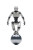 Sleek Balancing Robot Vinyl Car Decal Sticker – Waterproof & UV-Resistant 8.96"