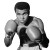 Muhammad Ali Defensive Vinyl Car Decal Sticker – Waterproof & UV-Resistant 3.4133333333333336"