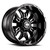 Grid Wheels Gloss Black 20x10 Wheel | -25 Offset | 4.52 Backspacing