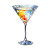 Watercolor Martini Vinyl Car Decal Sticker – Waterproof & UV-Resistant 3.4133333333333336"