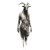 Gothic Grungy Goatman Vinyl Car Decal Sticker – Waterproof & UV-Resistant 3.4133333333333336"