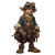 Steampunk Halfling Tinker Vinyl Car Decal Sticker – Waterproof & UV-Resistant 3.4133333333333336"