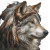 Majestic Wolf Portrait V4 Vinyl Car Decal Sticker – Waterproof & UV-Resistant 3.4133333333333336"