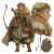 Viking Elf Ranger Vinyl Car Decal Sticker – Waterproof & UV-Resistant 3.4133333333333336"