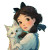Dorothy And Kitten Vinyl Car Decal Sticker – Waterproof & UV-Resistant 6.826666666666667"