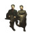 Young Revolutionaries Vinyl Car Decal Sticker – Waterproof & UV-Resistant 3.4133333333333336"