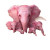Mom'S Loving Elephants Vinyl Car Decal Sticker – Waterproof & UV-Resistant 6.826666666666667"