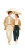 Romantic Couple Stroll Vinyl Car Decal Sticker – Waterproof & UV-Resistant 5.12"