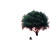 Sprouting 8-Bit Tree Vinyl Car Decal Sticker – Waterproof & UV-Resistant 3.4133333333333336"