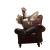 Dancing Chicken Bar Vinyl Car Decal Sticker – Waterproof & UV-Resistant 3.4133333333333336"