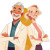 Friendly Dentists Duo Vinyl Car Decal Sticker – Waterproof & UV-Resistant 3.4133333333333336"