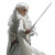 White-Haired Elf Warrior Vinyl Car Decal Sticker – Waterproof & UV-Resistant 3.4133333333333336"