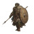 Half Orc Warrior V3 Vinyl Car Decal Sticker – Waterproof & UV-Resistant 6.826666666666667"