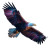 Majestic Eagle Flying V2 Vinyl Car Decal Sticker – Waterproof & UV-Resistant 6.826666666666667"