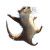 Dancing Otter V3 Vinyl Car Decal Sticker – Waterproof & UV-Resistant 3.4133333333333336"