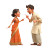 Arguing Hindu Couple Vinyl Car Decal Sticker – Waterproof & UV-Resistant 3.4133333333333336"