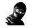 Balaclava Logo V2 Vinyl Car Decal Sticker – Waterproof & UV-Resistant 3.3066666666666666"