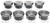 High Performance Mahle/ Clevite Pistons | 1999-2007 Dodge Ram, Dakota, Durango | Lightweight Design, Superior Oil Control | Set Of 8