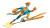 Superhero On Broomstick Vinyl Car Decal Sticker – Waterproof & UV-Resistant 5.4
