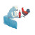 Polar Bear Rooster Vinyl Car Decal Sticker – Waterproof & UV-Resistant 3.4133333333333336"