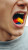 Biting Lego Brick Vinyl Car Decal Sticker – Waterproof & UV-Resistant 9.706666666666667"