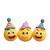 Birthday Emojis Design Vinyl Car Decal Sticker – Waterproof & UV-Resistant 6.826666666666667"