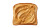 Peanut Butter Toast Vinyl Car Decal Sticker – Waterproof & UV-Resistant 2.72"