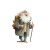 Old Man Walking V2 Vinyl Car Decal Sticker – Waterproof & UV-Resistant 3.4133333333333336"
