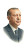 Erdogan Portrait Vinyl Car Decal Sticker – Waterproof & UV-Resistant 9.706666666666667"