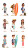 Vacation Avatars V2 Vinyl Car Decal Sticker – Waterproof & UV-Resistant 9.706666666666667"