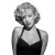 Old Hollywood Star Vinyl Car Decal Sticker – Waterproof & UV-Resistant 3.4133333333333336"