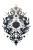 Ornate Metalwork Vinyl Car Decal Sticker – Waterproof & UV-Resistant 4.4