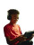 Boy With Headphones V3 Vinyl Car Decal Sticker – Waterproof & UV-Resistant 4.1066666666666665"