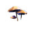 Mushroom Meadow Vinyl Car Decal Sticker – Waterproof & UV-Resistant 6.826666666666667"