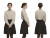Brunette Schoolgirl Vinyl Car Decal Sticker – Waterproof & UV-Resistant 6.1866666666666665"