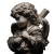 Serious Cherub Angel Vinyl Car Decal Sticker – Waterproof & UV-Resistant 3.4133333333333336"
