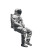Surreal Moon Astronaut Vinyl Car Decal Sticker – Waterproof & UV-Resistant 6.826666666666667"