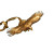 Golden Eagle Flying V2 Vinyl Car Decal Sticker – Waterproof & UV-Resistant 6.826666666666667"